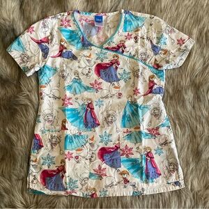 Disney Frozen Scrub Top